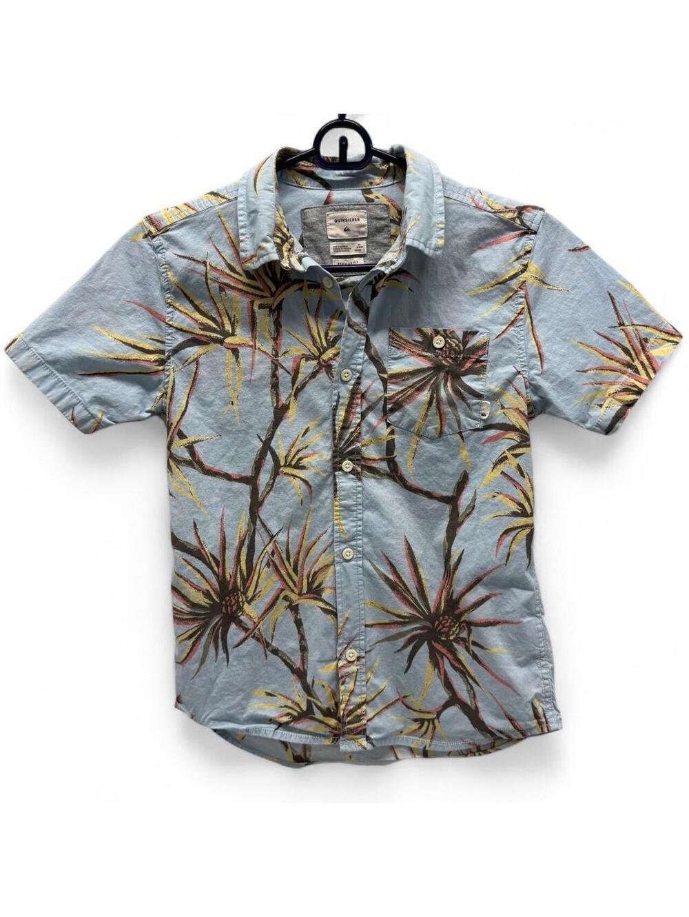 Quiksilver Kid's Blue and Multi Tshirt